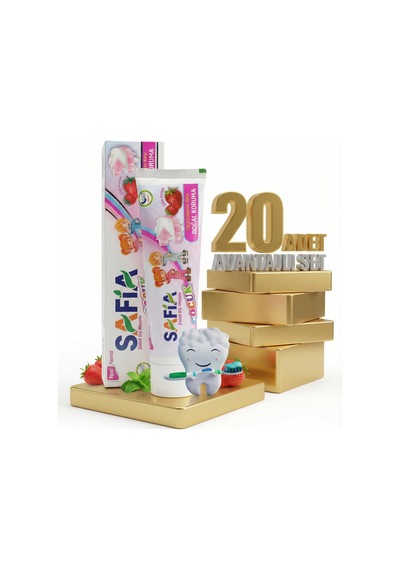 Safia Çocuk Diş Macunu 20x60 Ml