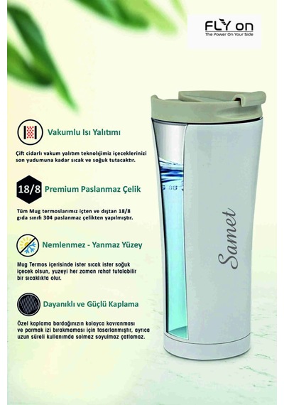 Kişiye Özel Isim Baskılı Termos 500 ML -1548