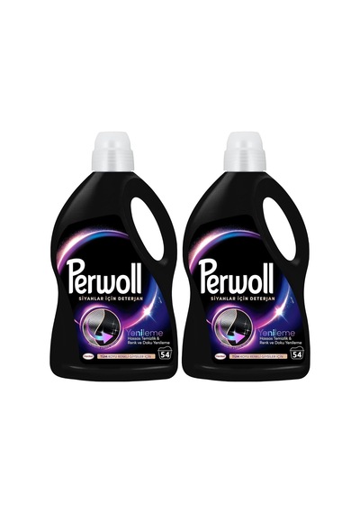 Yenileme Siyahlar İçin Sıvı Deterjan 54 Yıkama 2.97 Lt 2li Paket