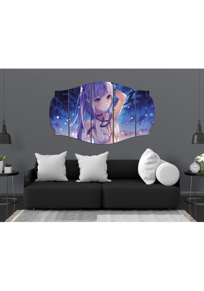 Anime Kız Mdf Tablo-0028 Model C