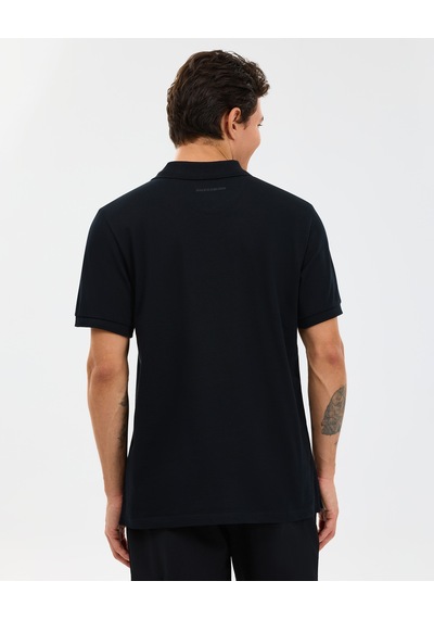 Skechers M Short Sleeve Polo Erkek Siyah Polo Yaka Tshirt S211800-3817