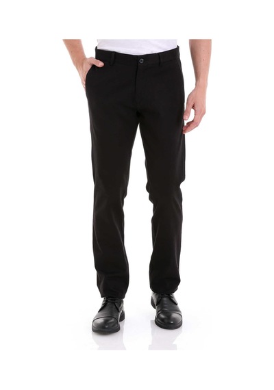 Classics Men Avasar Erkek Siyah Regular Fit Keten Pantolon-7229 Siyah