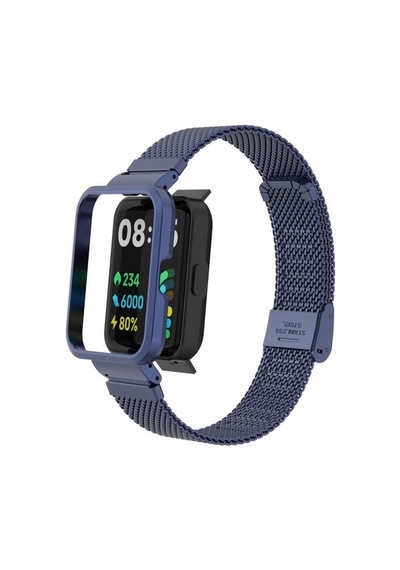 Xiaomi Redmi Watch 2 Lite Uyumlu Krd-66 Metal Zore Kordon-rose Gold