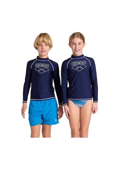 Arena 006296710 Rash Vest L/s Graphic Erkek Çocuk Yüzücü Tişörtü 001