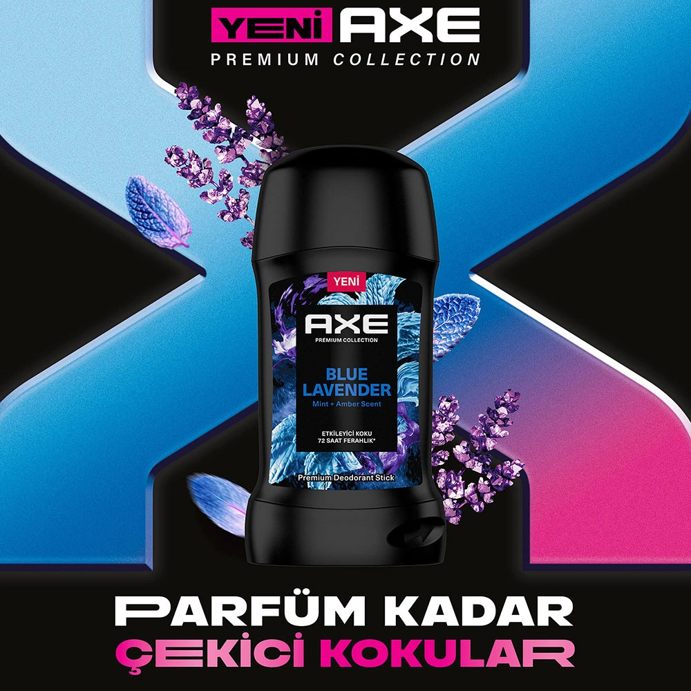 Axe Premium Collection Erkek Stick Deodorant Blue Lavender 50 Ml X2