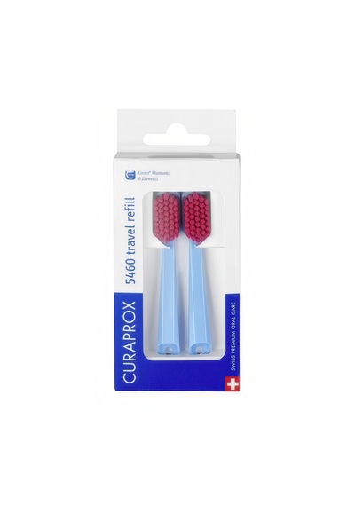 Curaprox Be You Travel Set Yedek 5460 Diş Fırçası Başlığı 2 Li Paket - Mavi