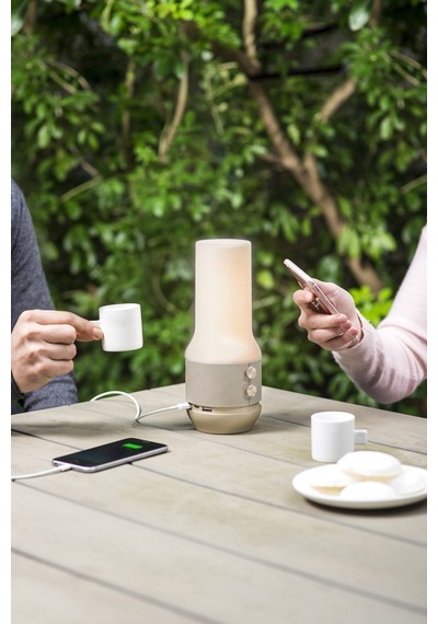 Lexon Terrace Lamba Powerbank Bluetooth Hoparlör