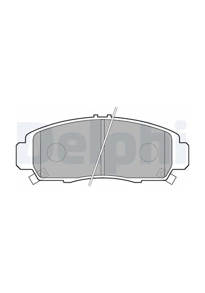 Honda Civic 8 On Fren Balatasi 1.6 2006-2012 Delphı Lp1704
