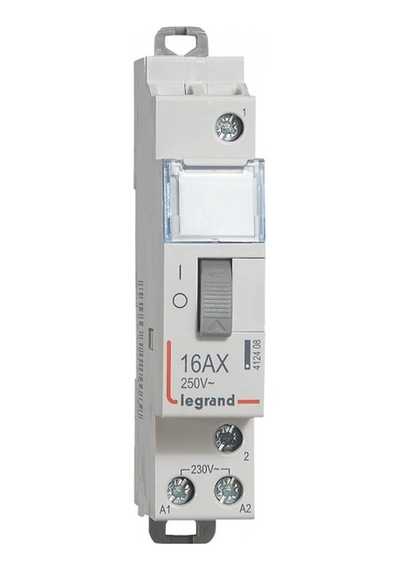 Legrand 412408 Darbe Akım Anahtarı 16A 1K 230V 1NO Standart