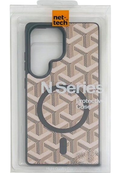 Nettech Samsung Galaxy S24 Ultra Uyumlu Nt-n083 Arka Koruma Kılıf - Gri Gri
