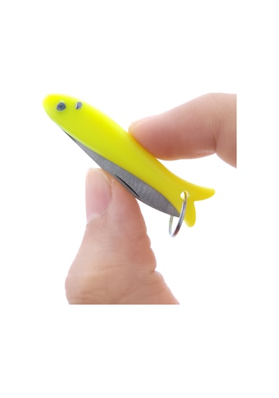 Alavan Sarı Anahtarlık Mini Kamp Çakı Sarı