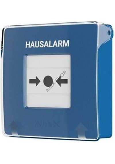 Ajax Manual Call Point Kablosuz Kırbas Buton Mavi