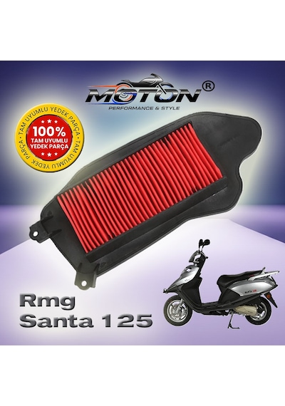 Rmg Santa 125 Yüksek Performanslı Motosiklet Hava Filtresi A Kalite