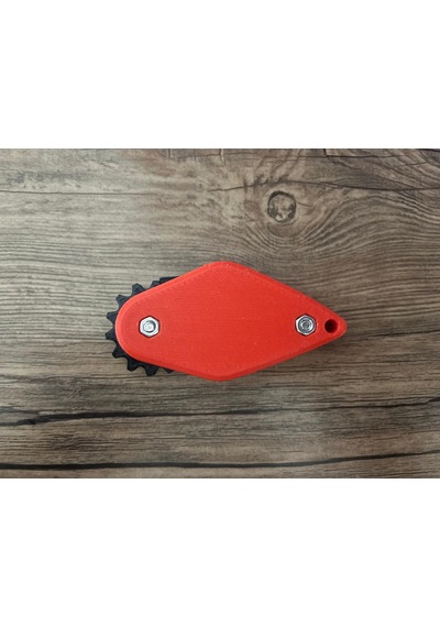 Xenora3d Taşınabilir Balık Çağırıcı Sesli Çıngırak Zıpkın Balıkçılığı Kırmızı