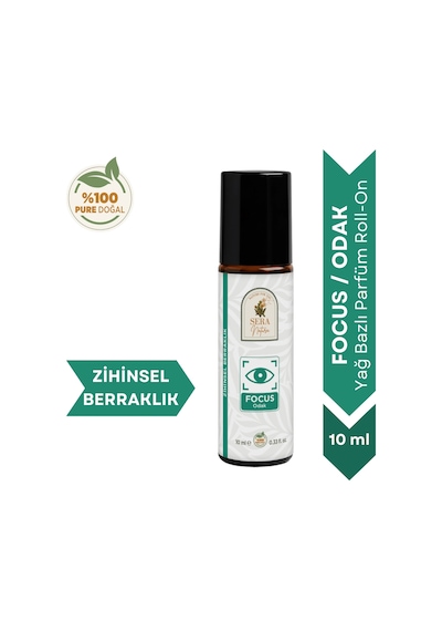 Focus Odak Yağ Bazlı Parfüm Roll-on 10 Ml Çiçek - Odunsu
