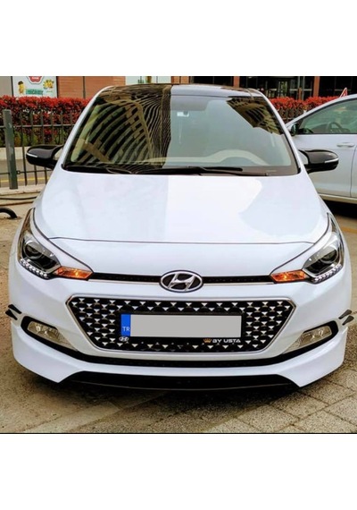Sts Oto Aksesuar Hyundai I20 2014 Sonrası Sinyalli Batman Yarasa Ayna Kapağı Piano Black Abs Plastik (01)