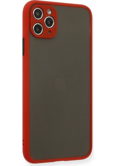 FitCase Apple Uyumlu iPhone 11 Pro Max Kılıf Montrea Silikon Arka Kapak