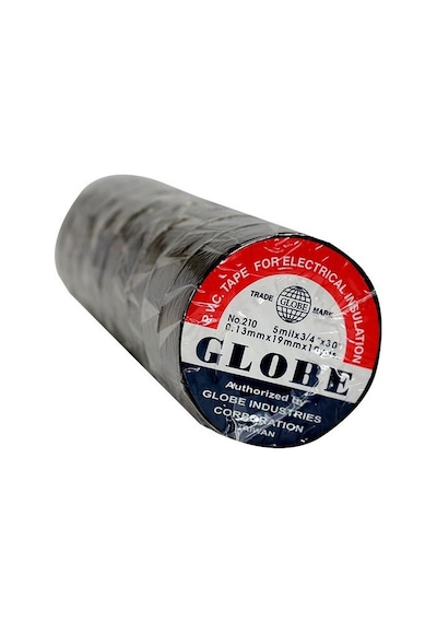 Globe İzole Elektirik Bandi Siyah