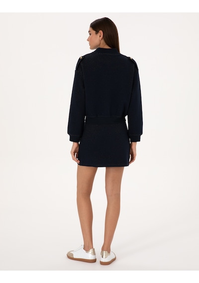 Pierre Cardin Lacivert A Kesim Örme Etek 50318157-vr033