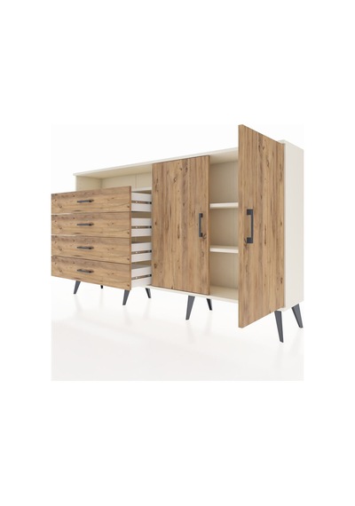 Arges Konsol 3 Raflı 4 Çekmeceli 2 Kapaklı 176x30x99 Aytaşı-çam Atlas Çam/atlas Çam - Aytası Arges Konsol 3 Raflı 4 Çekmeceli 2 Kapaklı 176x30x99 Aytaşı-çam Atlas Çam/atlas Çam - Aytası