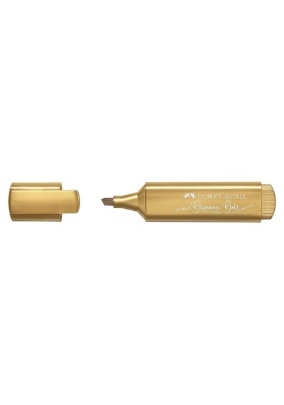Faber-castell Fosforlu Kalem 46 Metalik Altın Genel
