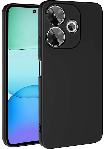 Xiaomi Redmi 13 4g Kılıf Zore Mara Lansman Kapak Siyah