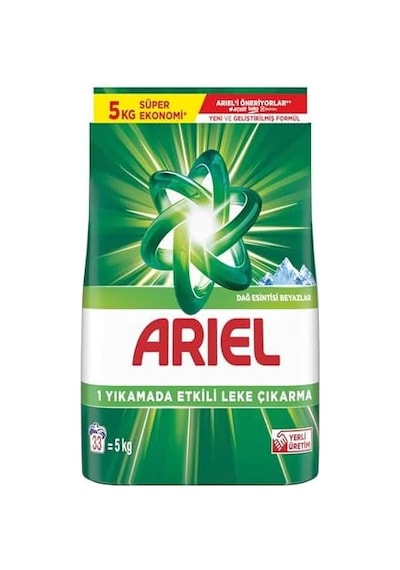 Dağ Esintisi 5 Kg Hızlı Çözünme Toz Çamaşır Deterjanı