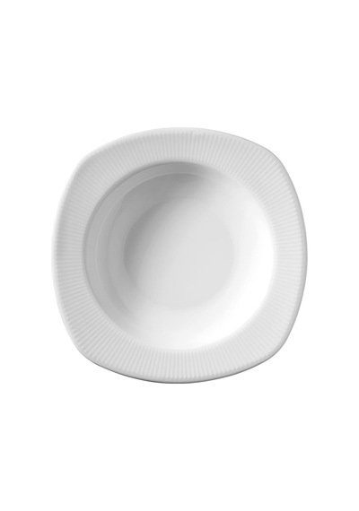 Kütahya Porselen Çisil Çukur Tabak 22cm Csl22ck00 4 Lü Krem