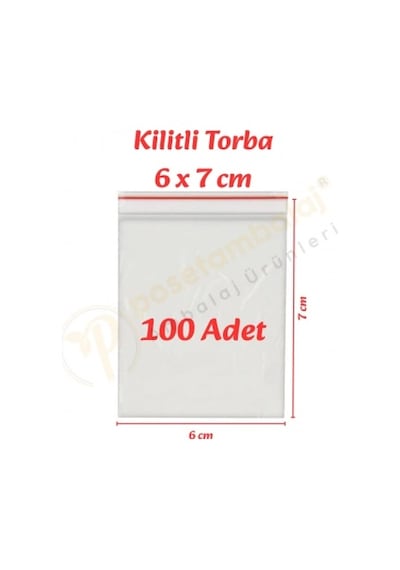 Stone Kilitli Torba 6x7 Cm 2000'li Paket