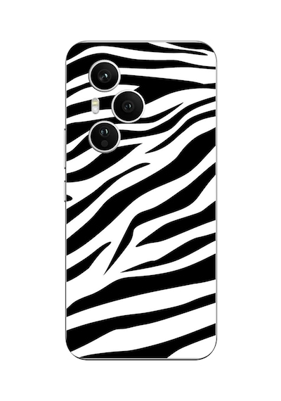 Honor 400 Pro Uyumlu Zebra Tasarımlı Baskılı Silikon Kılıf Renkli