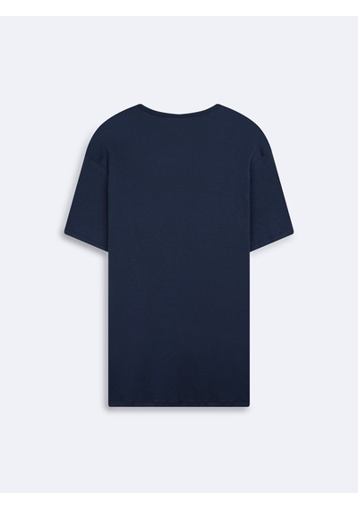 LTB V Yaka Basic Lacivert T-shırt