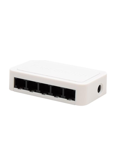 POWERMASTER PM-17647 5 PORT 10/100 MBPS ETHERNET SWITCH