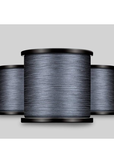 Rikimaru 0.26 Mm 4 Kat,150 Metre ,gri Renkli İp,örgü,ipek Misina