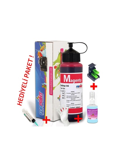HP 704 Kartuş Uyumlu Mürekkep 500 ML Forprint