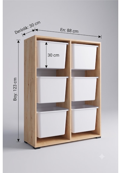 6 Adet Ultra Büyük Çekmeceli 123 Cm Safir Meşe Çocuk Odası Oyuncak Dolabı Ve Çok Amaçlı Saklama Ünitesi - Depolayıcı Düzenleyici Organizer 6 Adet Ultra Büyük Çekmeceli 123 Cm Safir Meşe Çocuk Odası Oyuncak Dolabı Ve Çok Amaçlı Saklama Ünitesi - Depolayıcı Düzenleyici Organizer