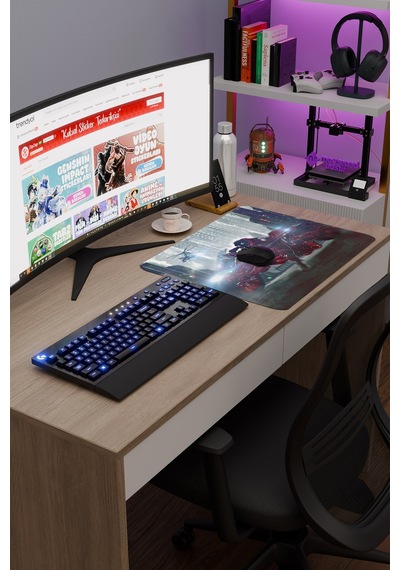 Akira Anime V4 - 48x40 Xl Gaming Kauçuk Kaymaz Taban Mouse Pad Fare Altlığı