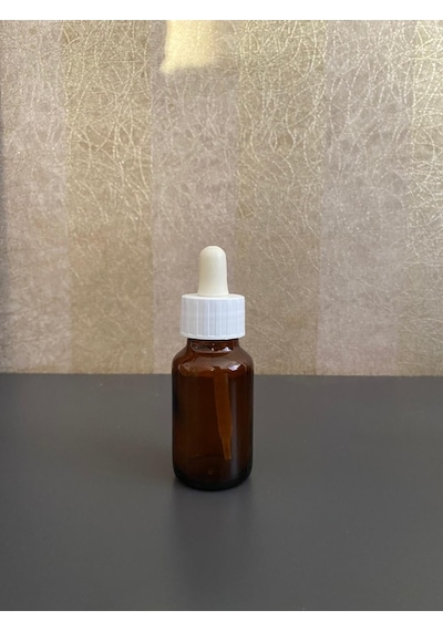 20ml Kahverengi Cam Ecza Şişesi Plastik Damlalıklı Çubuklu, 25 Adet, Ecza Şişesi, Cam Şişe, Amber Şişe,kozmetik Şişe