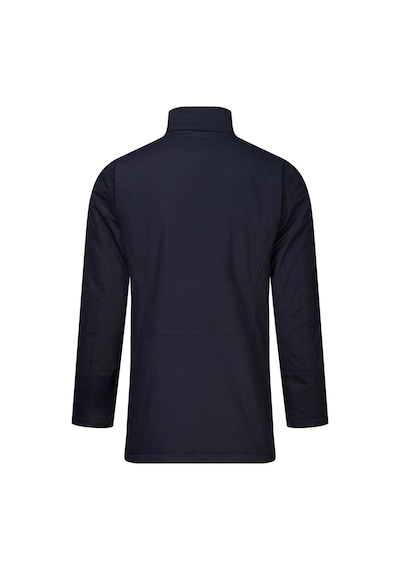 Hatemoğlu Lacivert Slim Fit Hakim Yaka 100% Pamuk Pardösü 2982349 Lacivert