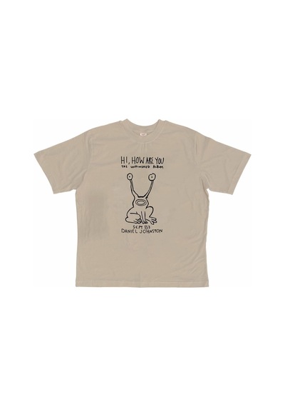 Tarzsokak Hi, How Are You / Daniel Johnston T-shirt Bej
