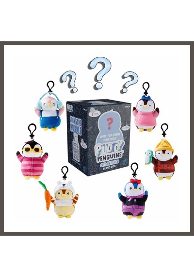 Bezos Penguins Anahtarlık Klipsi Sürpriz Paket Nxrlvng