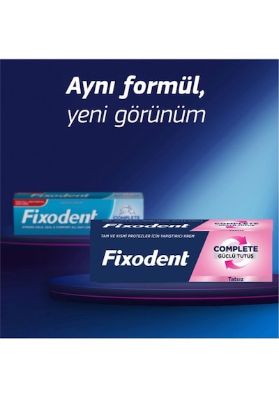 Complete Diş Protez Yapıştırıcı Tatsız 47 Gr