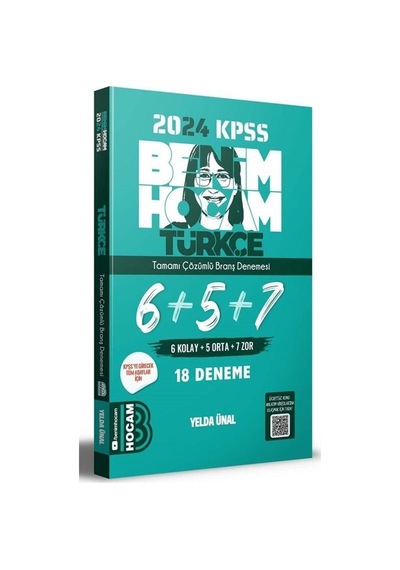 2024 Kpss Türkçe Tamamı Çözümlü 6+5+7 Deneme / Yelda Ünal