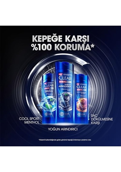 Tr Men Kepeğe Karşı Etkili Şampuan Yoğun Arındırıcı Kömür İle 350 Ml