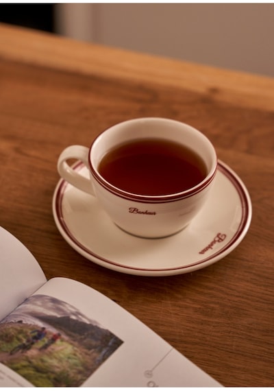 Bella Maison Bonheur 2'li Porselen Çay Fincanı Bordo 270 Cc Bordo