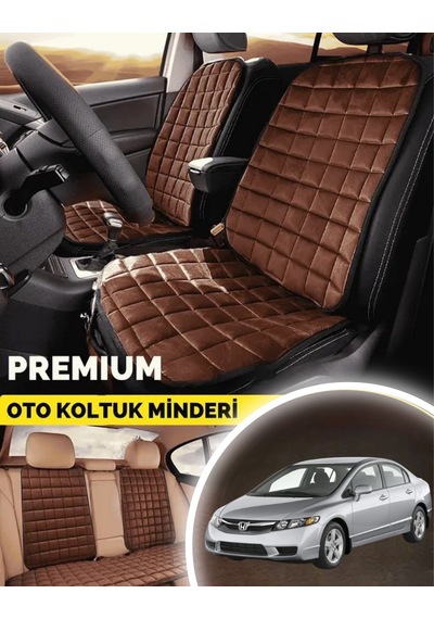 Honda Fd 6 Koltuk Minder Ortopedik Cepli Araç Ve Kılıf Seti Tam Uyumlu,taba Renk,konforlu Tasarım