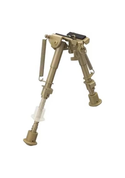 Üstün Metal Alaşım Yaylı Bipod Çatalayak Düz Renkli