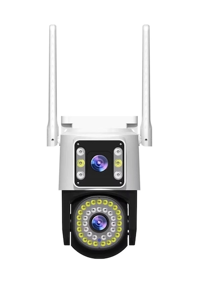 Yoosee 4mp Çift Lens Ip Kamera - Wifi Açık Kapalı Otomatik İzleme, Su Geçirmez Kablosuz Güvenlik Ev Kamerası, Renkli Gece Görüş, Hareket Algılama