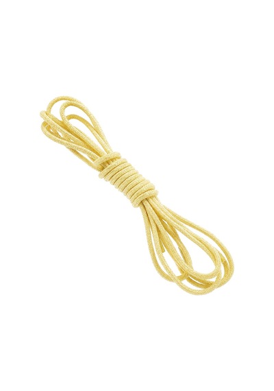 Hapshoe 70 Cm Sarı Mumlu Klasik Ayakkabı Bağcığı