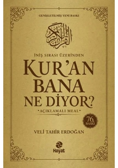 Ers Kur'an Bana Ne Diyor Açıklamalı Meal
