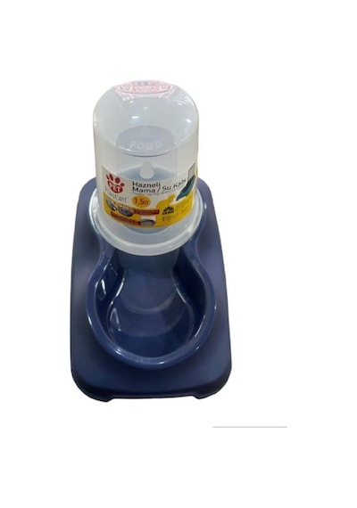 Plastart Pt200 Hazneli Kedi Mama Su Kabı 1500 ML